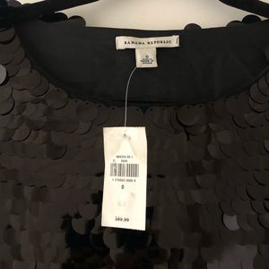 Banana republic black party dress